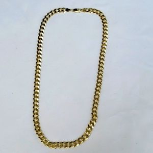 Italian 925 Gold Plated Silver Chain, 20 inches, 51 cms.